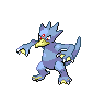 golduck — black white