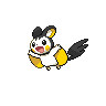 emolga — black white