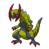 haxorus — black white