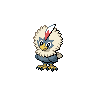 rufflet — black white