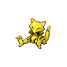 abra — black white