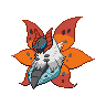 volcarona — black white