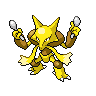 alakazam — black white