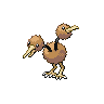doduo — black white