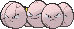 exeggcute — x y