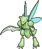 scyther — x y