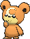 teddiursa — x y