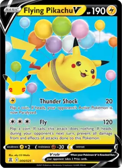 Pikachu Voador V