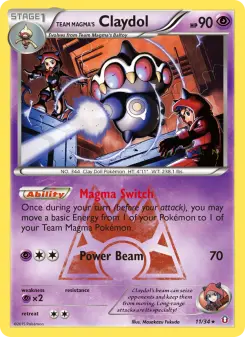 Claydol da Equipe Magma