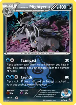 Mightyena da Equipe Aqua