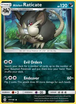 Raticate de Alola