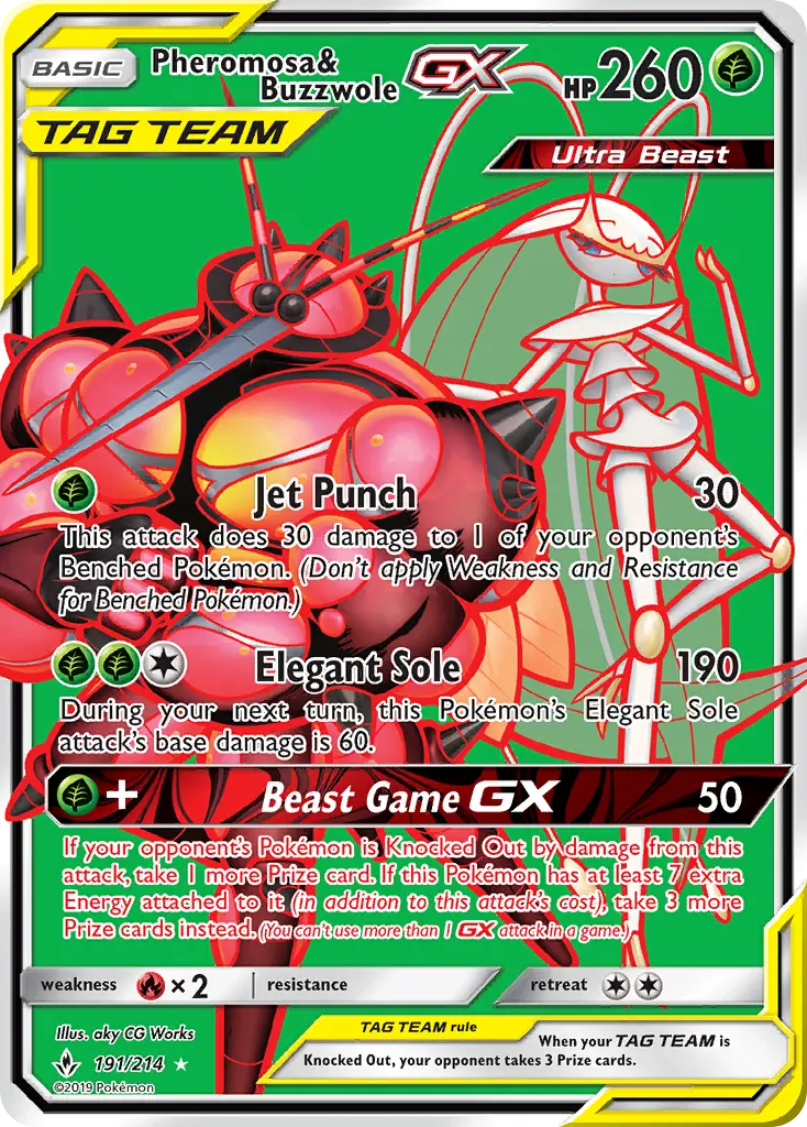 Pheromosa e Buzzwole GX
