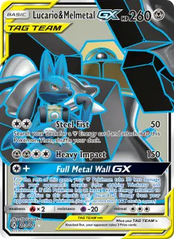 Lucario e Melmetal GX