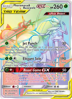 Pheromosa e Buzzwole GX