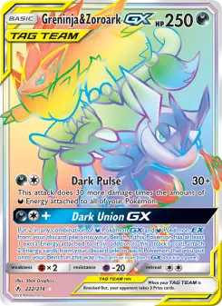 Greninja e Zoroark GX