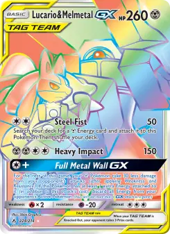 Lucario e Melmetal GX