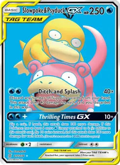 Slowpoke e Psyduck GX