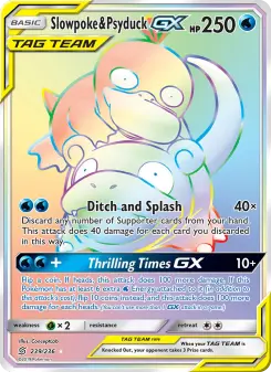 Slowpoke e Psyduck GX