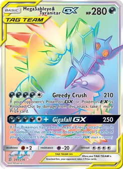 Mega Sableye e Tyranitar GX