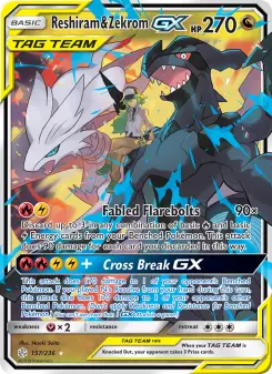 Reshiram e Zekrom GX