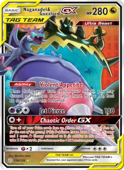 Naganadel e Guzzlord GX