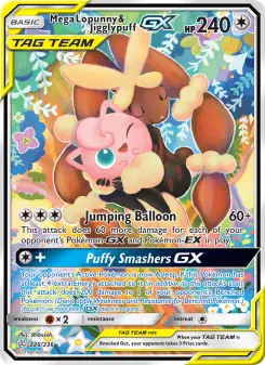 Mega Lopunny e Jigglypuff GX