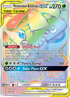 Venusaur e Snivy GX