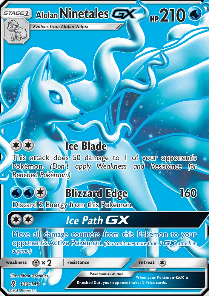 Ninetales de Alola GX
