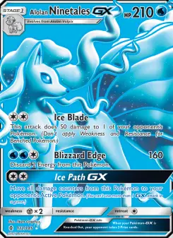 Ninetales de Alola GX