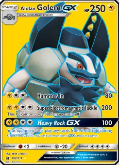 Golem de Alola GX