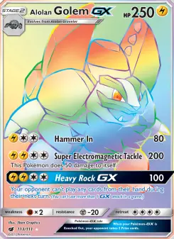 Golem de Alola GX