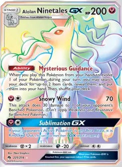 Ninetales de Alola GX
