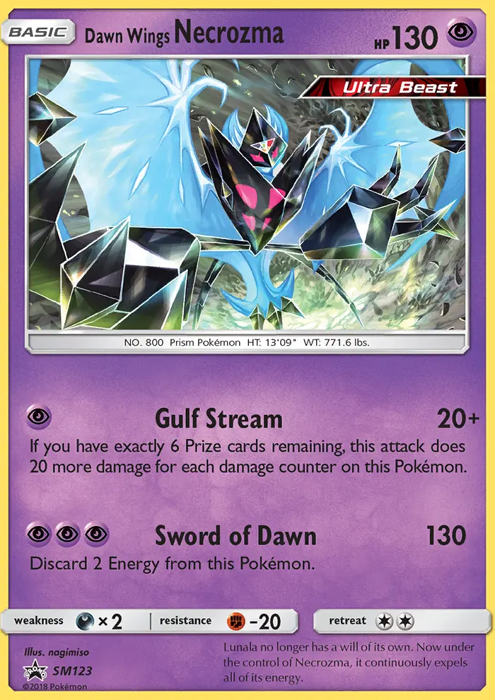 Necrozma Asas Alvorada