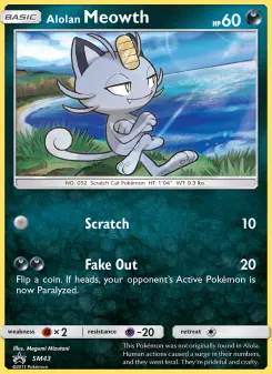 Meowth de Alola