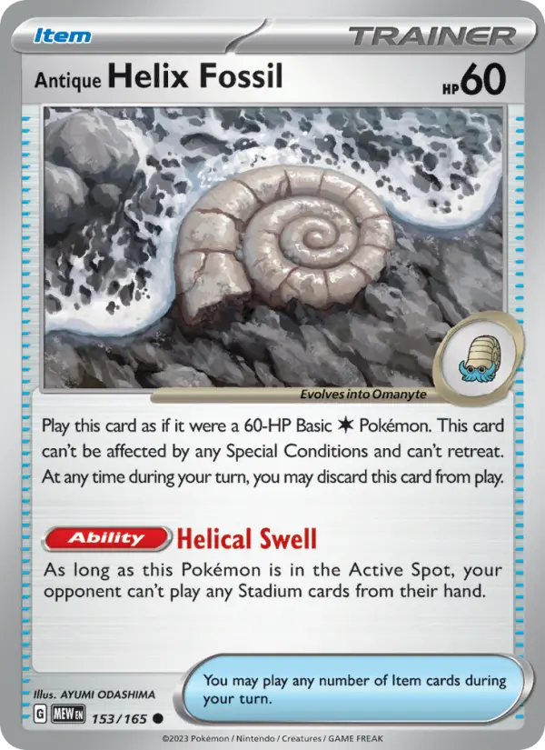 Fóssil Espiral Arcaico