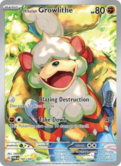 Growlithe de Hisui