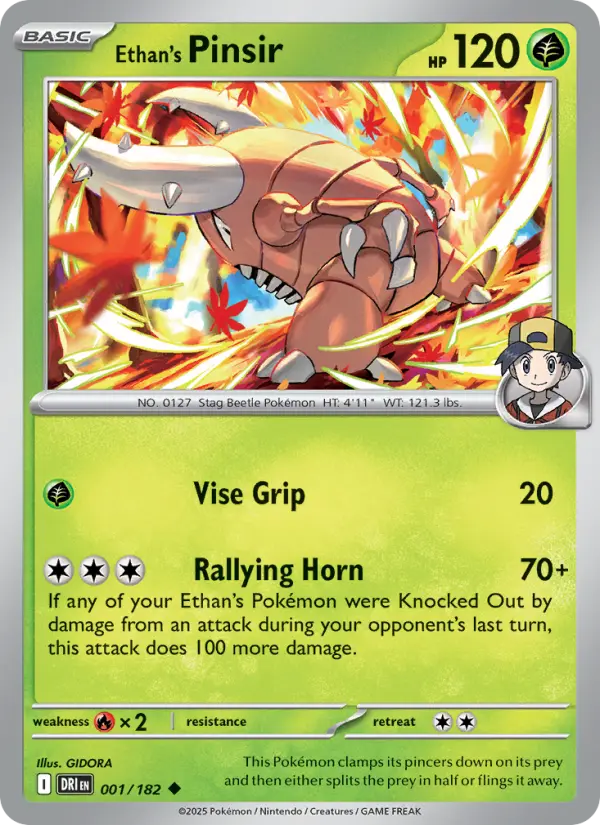 Pinsir do Ethan