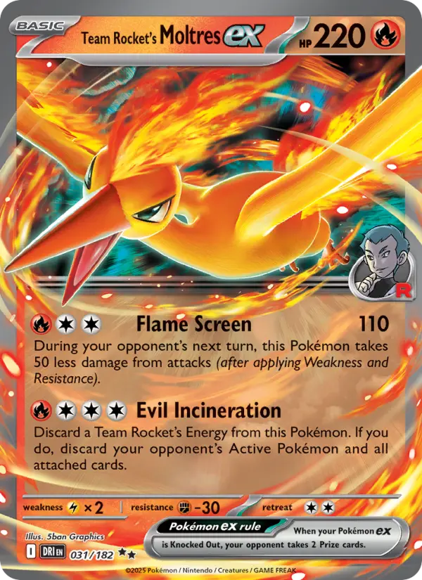 Moltres ex da Equipe Rocket