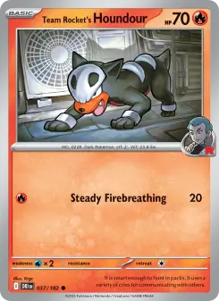 Houndour da Equipe Rocket