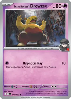 Drowzee da Equipe Rocket