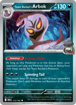 Arbok da Equipe Rocket