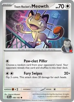 Meowth da Equipe Rocket