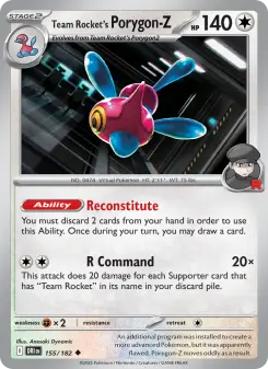 Porygon-Z da Equipe Rocket