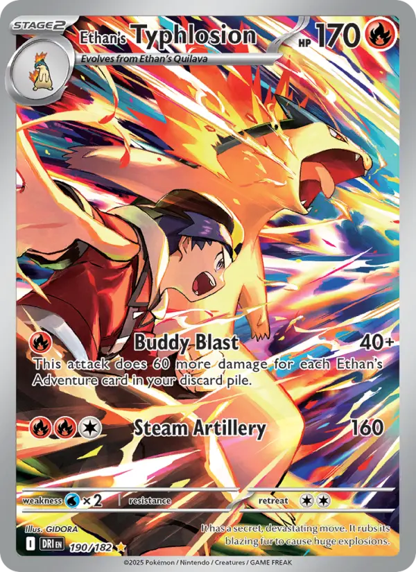 Typhlosion do Ethan