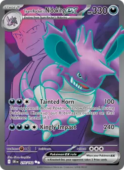 Nidoking ex da Equipe Rocket