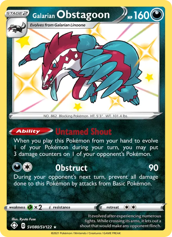 Obstagoon de Galar