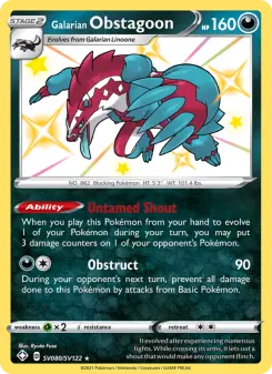 Obstagoon de Galar