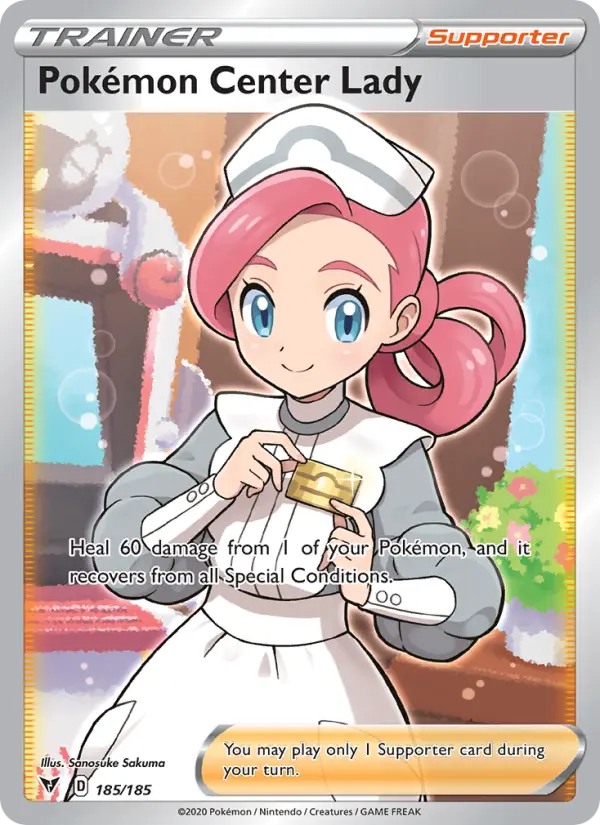 Dama do Centro Pokémon