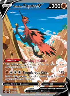 Zapdos de Galar V
