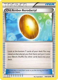 Âmbar Velho de Aerodactyl